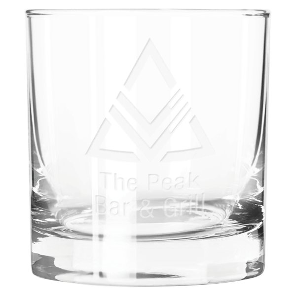Libbey 11 oz. Heavy Base Finedge Rocks Glass - Clear