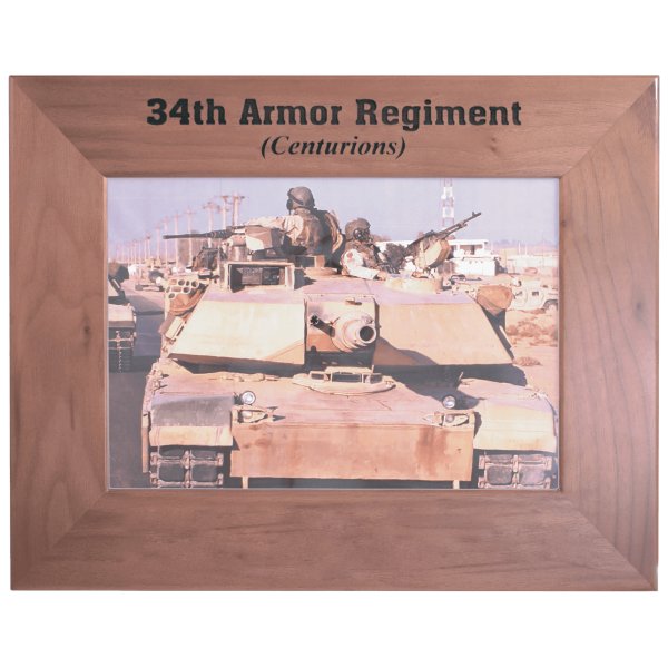 5" x 7" Genuine Walnut Picture Frame - Walnut