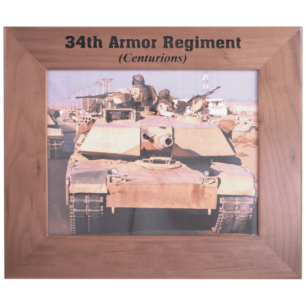 8" x 10" Genuine Walnut Picture Frame - Walnut