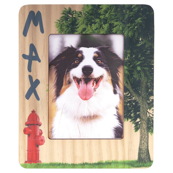 5" x 7" Custom Printed Wood Photo Frame - Default