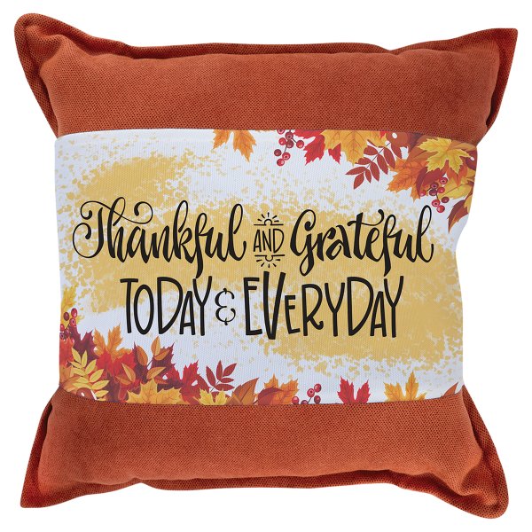 40" x 8" Custom Printed White Canvas Pillow Wrap - White
