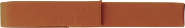 6 1/2" x 1" Rawhide Engraved Faux Leather Single Pen Case - Rawhide