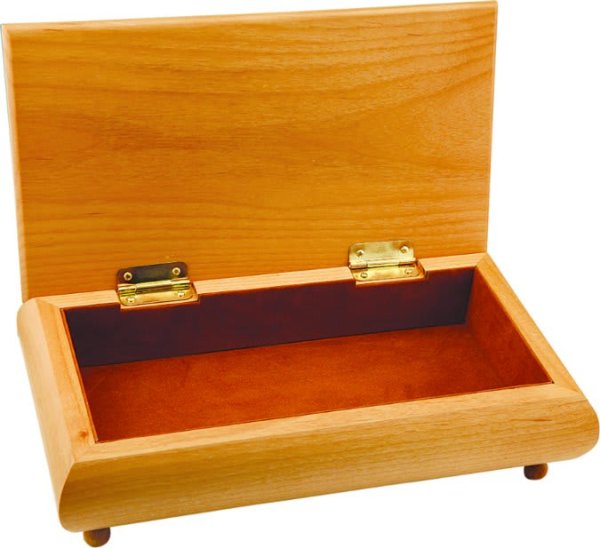 10 1/2" x 6 " Red Alder Gift Box - Red Alder