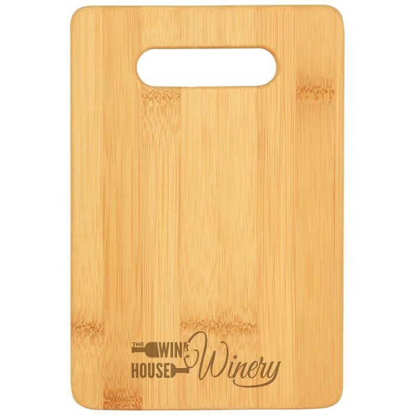 9" x 6" Bamboo Bar Cutting Board - Bamboo