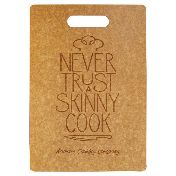13 3/4" x 9 3/4" Eco Rectangle Cutting Board - Natural