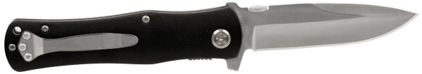 4 1/2" Black Anodized Aluminum Handle Knife - Black