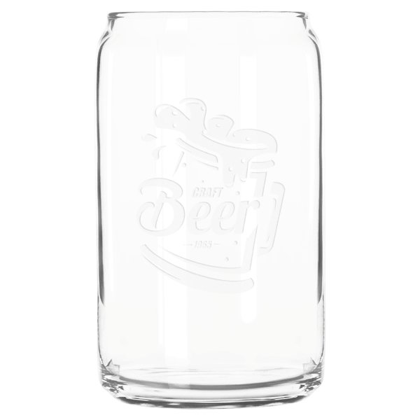 Libbey 16 oz. Beer Can Glass - Clear