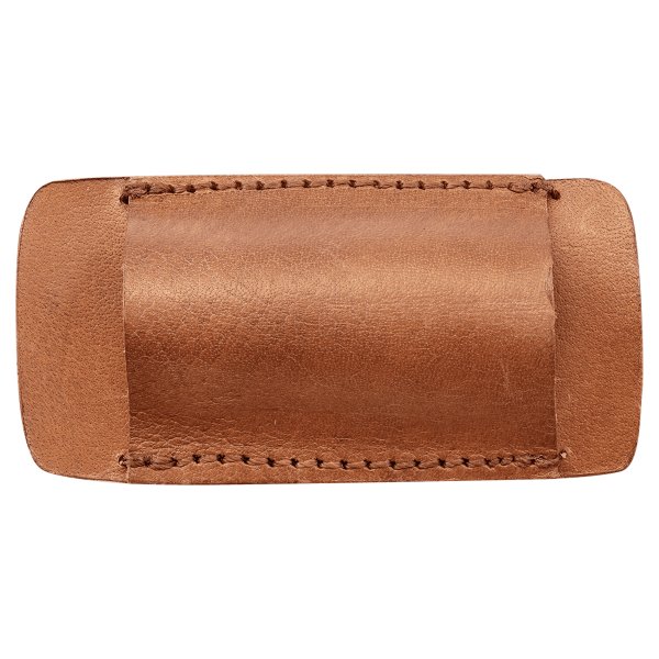 Bison River 4 1/2" Double Sided Leather Belt Sheath - Brown