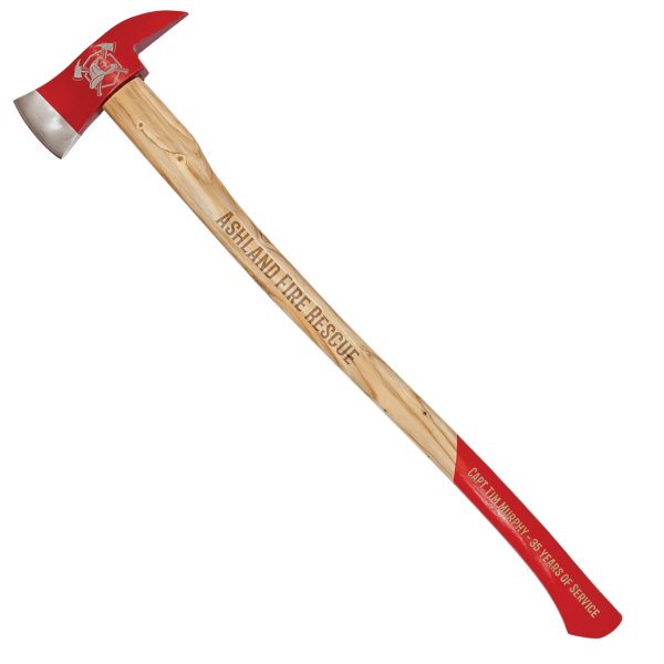 36" Bison River Long Fireman Axe with Blade Guard - Default