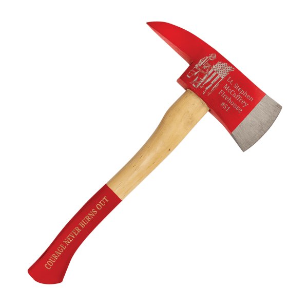 17 1/2" Bison River Short Fireman Axe with Blade Guard - Default