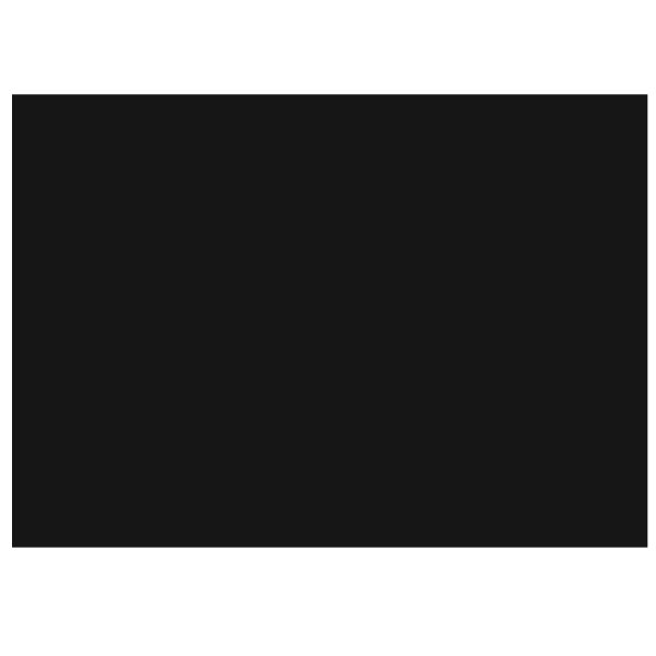4 5/16" x 6 1/8" Black Brass Plate with No Holes - Black