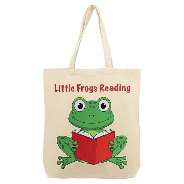 Natural Cotton Canvas Tote with 3" Gusset, 15" x 16" x 3" - Natural