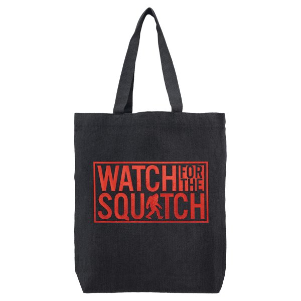 Black Cotton Canvas Tote with 3" Gusset, 15" x 16" x 3" - Black