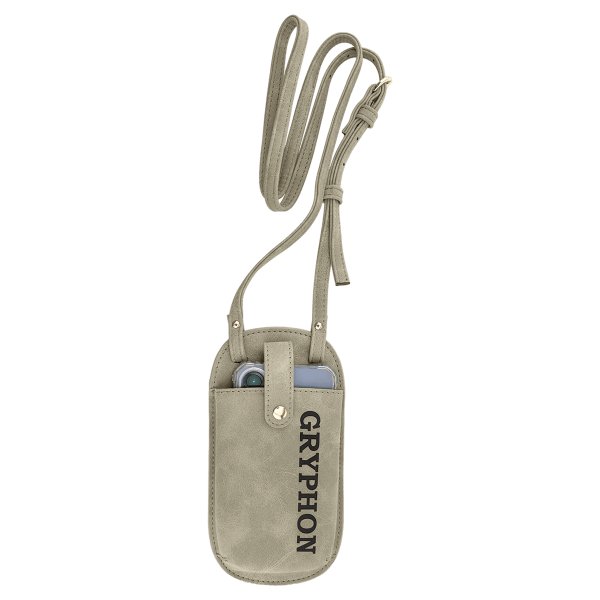 Essential Bag - Engraved Faux Leather, Creekside Collection, Light Green - Light Green