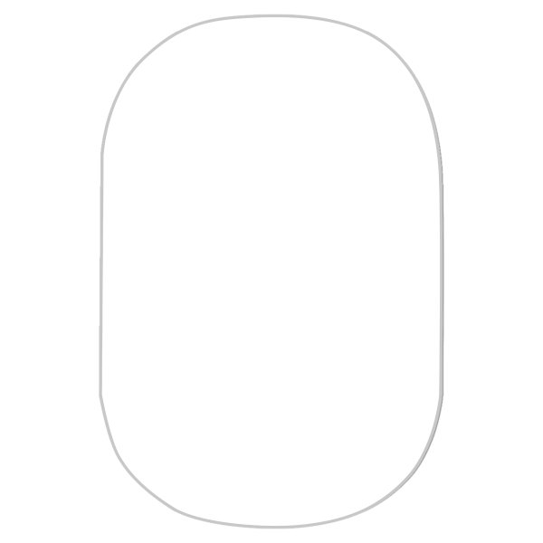 Insert only for SBL152 Keychain - White