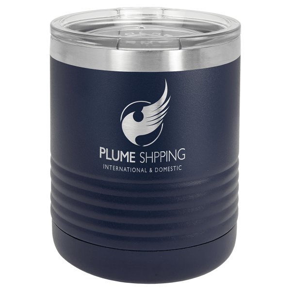 Polar Camel 10 oz. Navy Blue Tumbler with Standard Lid - Navy Blue