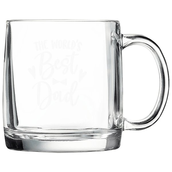 Polar Camel 12 1/4 oz. Clear Coffee Mug - Clear