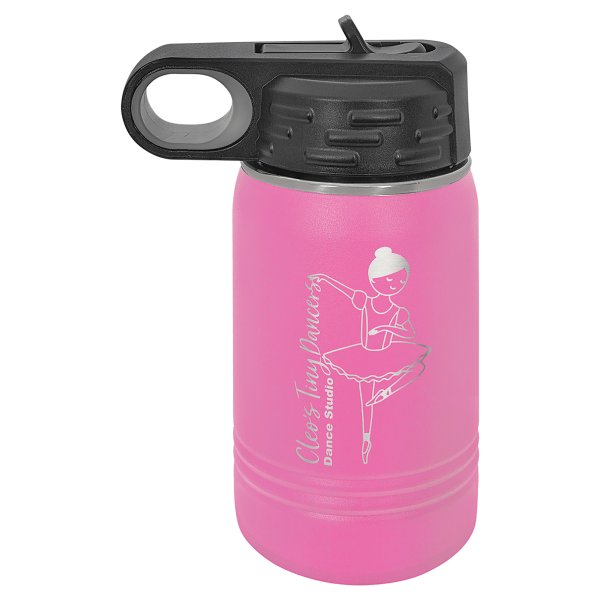 Polar Camel 12 oz. Pink Water Bottle - Pink