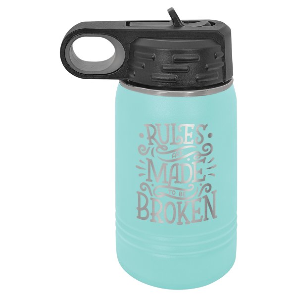 Polar Camel 12 oz. Teal Water Bottle - Teal