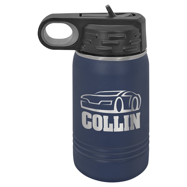 Polar Camel 12 oz. Navy Blue Water Bottle - Navy Blue