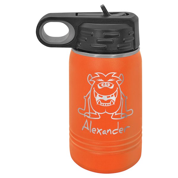 Polar Camel 12 oz. Orange Water Bottle - Orange
