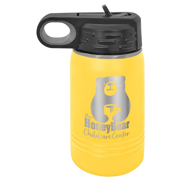 Polar Camel 12 oz. Yellow Water Bottle - Yellow