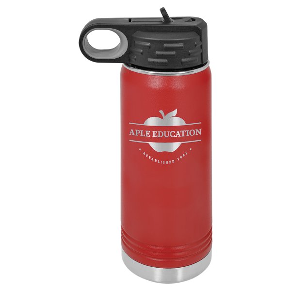 Polar Camel 20 oz. Red Water Bottle - Red