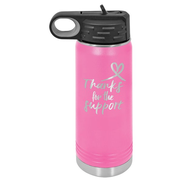 Polar Camel 20 oz. Pink Water Bottle - Pink