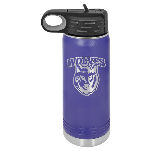 Polar Camel 20 oz. Purple Water Bottle - Purple