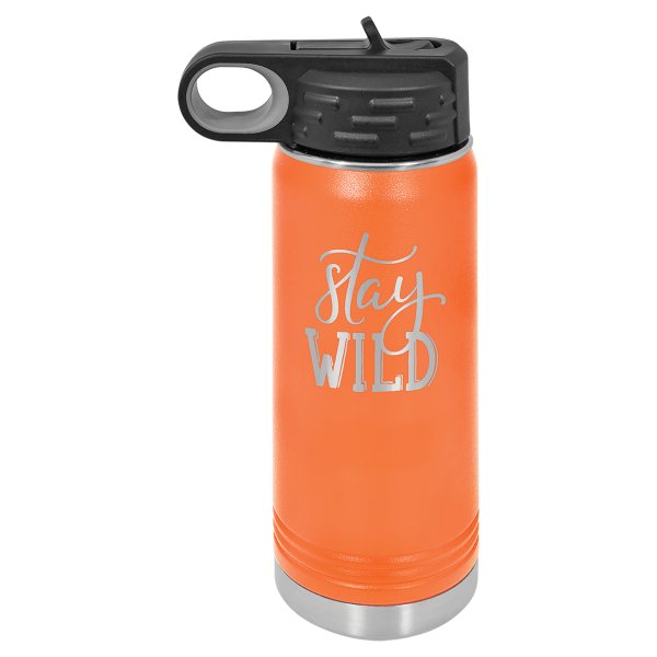 Polar Camel 20 oz. Orange Water Bottle - Orange
