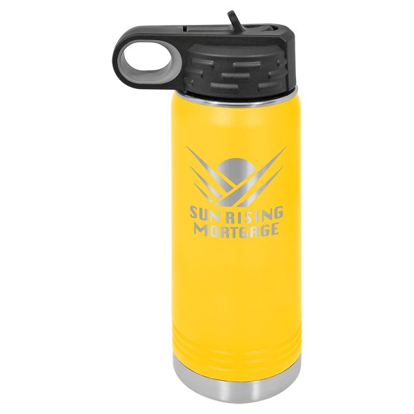 Polar Camel 20 oz. Yellow Water Bottle - Yellow