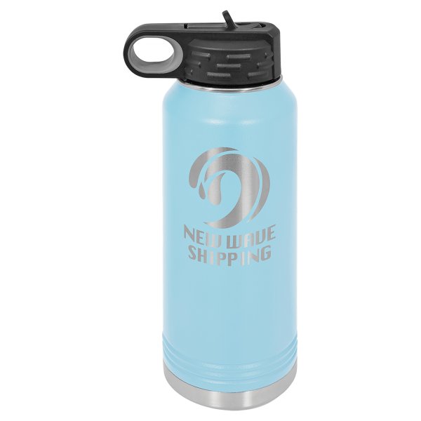 Polar Camel 32 oz. Light Blue Water Bottle - Light Blue