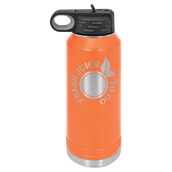 Polar Camel 32 oz. Orange Water Bottle - Orange