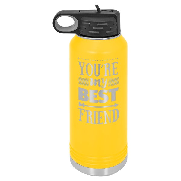 Polar Camel 32 oz. Yellow Water Bottle - Yellow