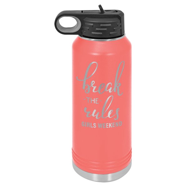Polar Camel 32 oz. Coral Water Bottle - Coral