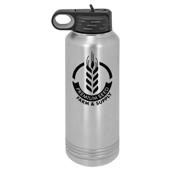 Polar Camel 40 oz. Stainless Steel Water Bottle - Stainless Steel