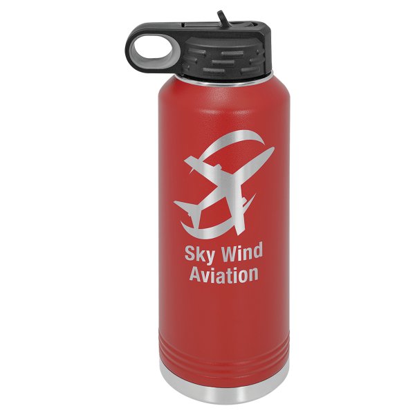Polar Camel 40 oz. Red Water Bottle - Red