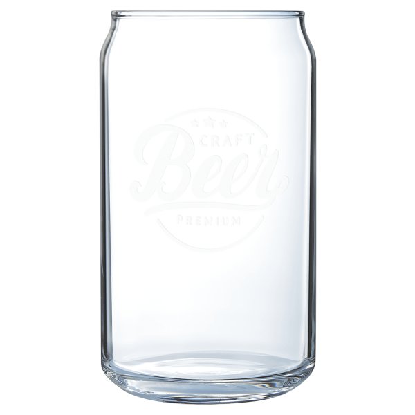 Polar Camel 16 oz. Can Glass - Clear