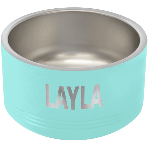 Polar Camel 18 oz. Small Teal Pet Bowl - Teal
