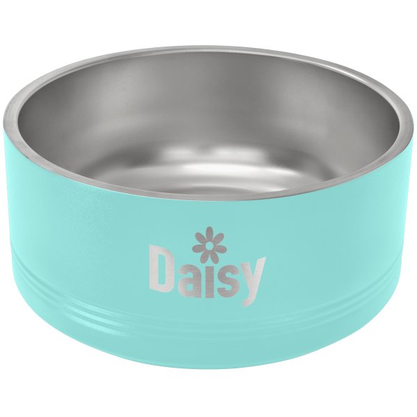 Polar Camel 64 oz. Large Teal Pet Bowl - Teal