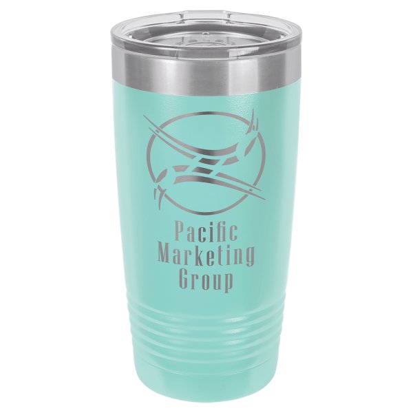 Polar Camel 20 oz. Teal Ringneck Tumbler with Standard Lid - Teal