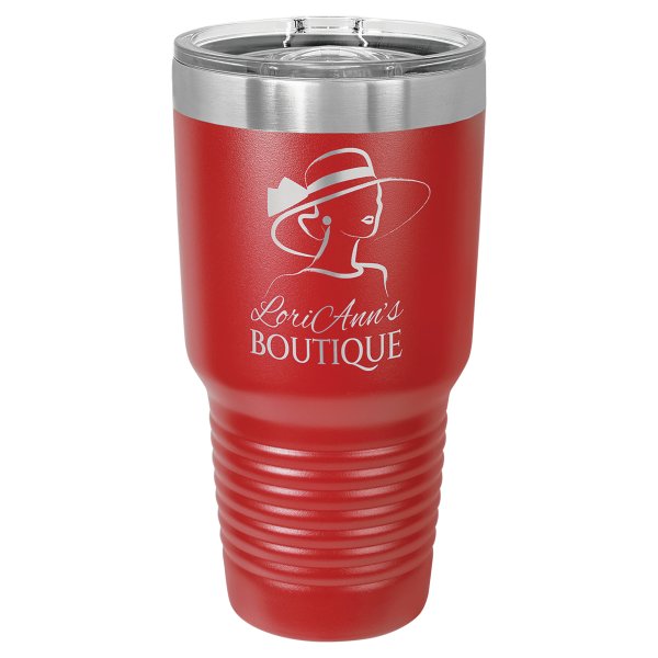 Polar Camel 30 oz. Red Ringneck Tumbler with Slider Lid - Red
