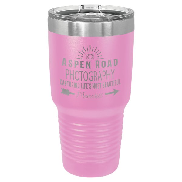 Polar Camel 30 oz. Light Purple Ringneck Tumbler with Slider Lid - Light Purple