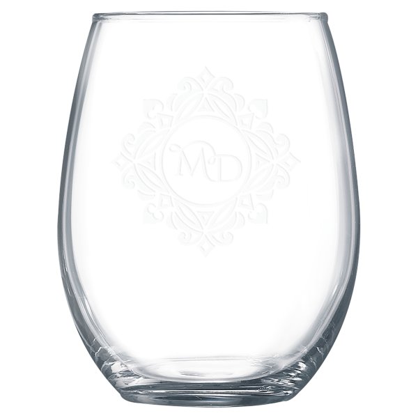 Polar Camel 15 oz. Stemless Wine Glass - Clear