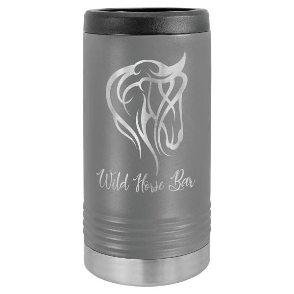 Polar Camel Dark Gray Slim Beverage Holder - Dark Gray