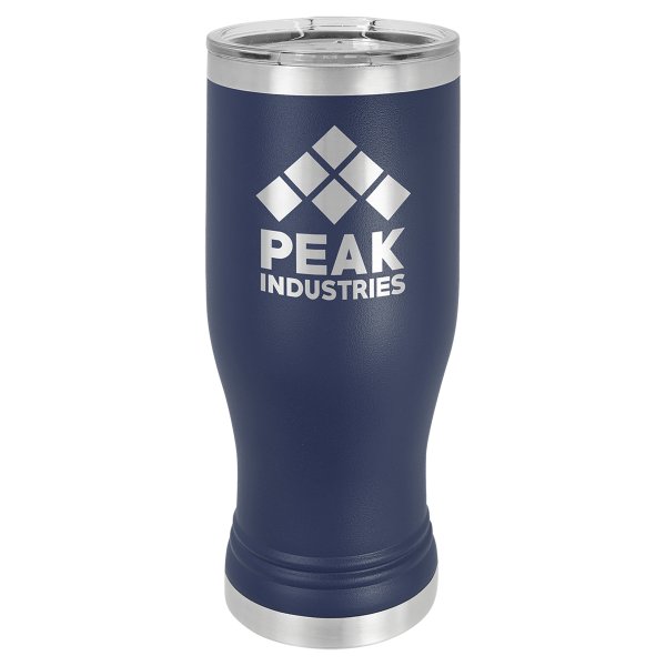Polar Camel 20 oz. Navy Blue Pilsner Tumbler with Standard Lid - Navy Blue