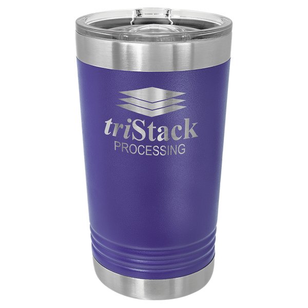 Polar Camel Purple 16 oz. Pint with Slider Lid - Purple
