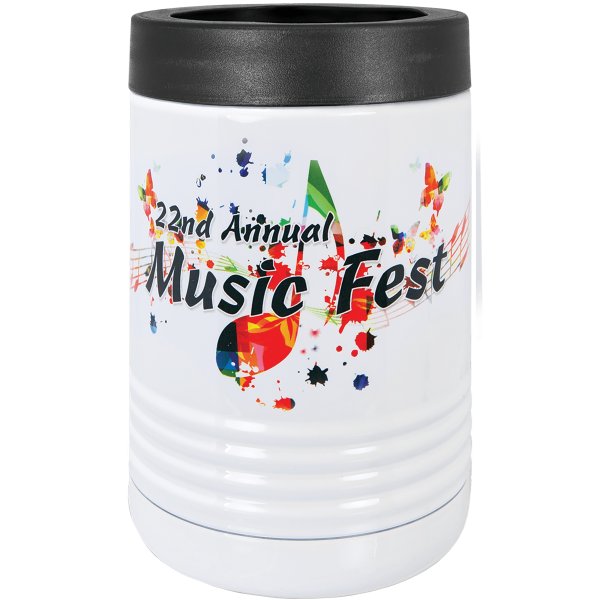 White Polar Camel Vacuum Insulated Beverage Holder - White