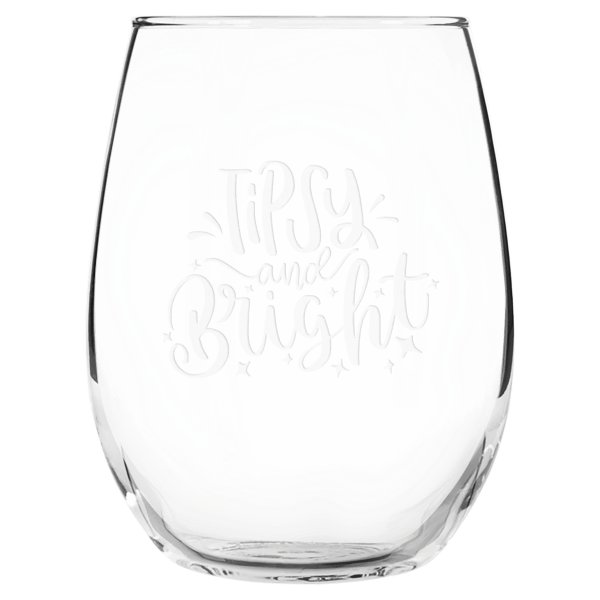 Libbey 15 oz. Stemless Wine Glass - Clear
