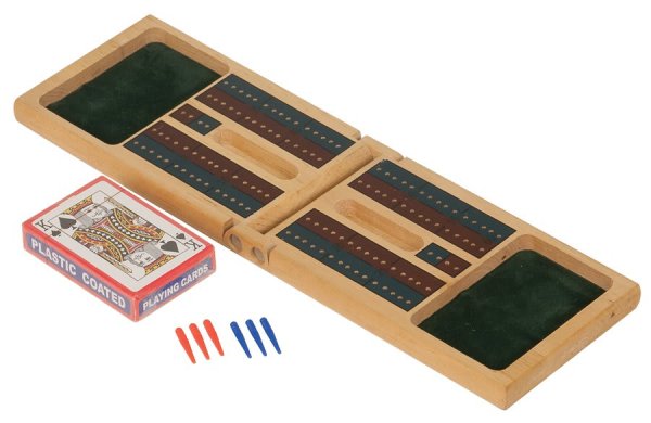 Wood Cribbage Game Gift Set - Wood